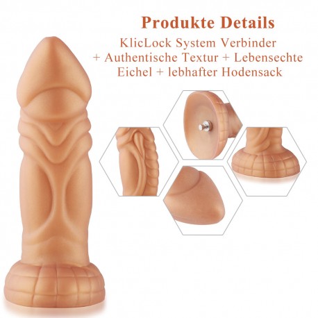 Hismith  Rhinoceros Silicone Dildo Rechargeable